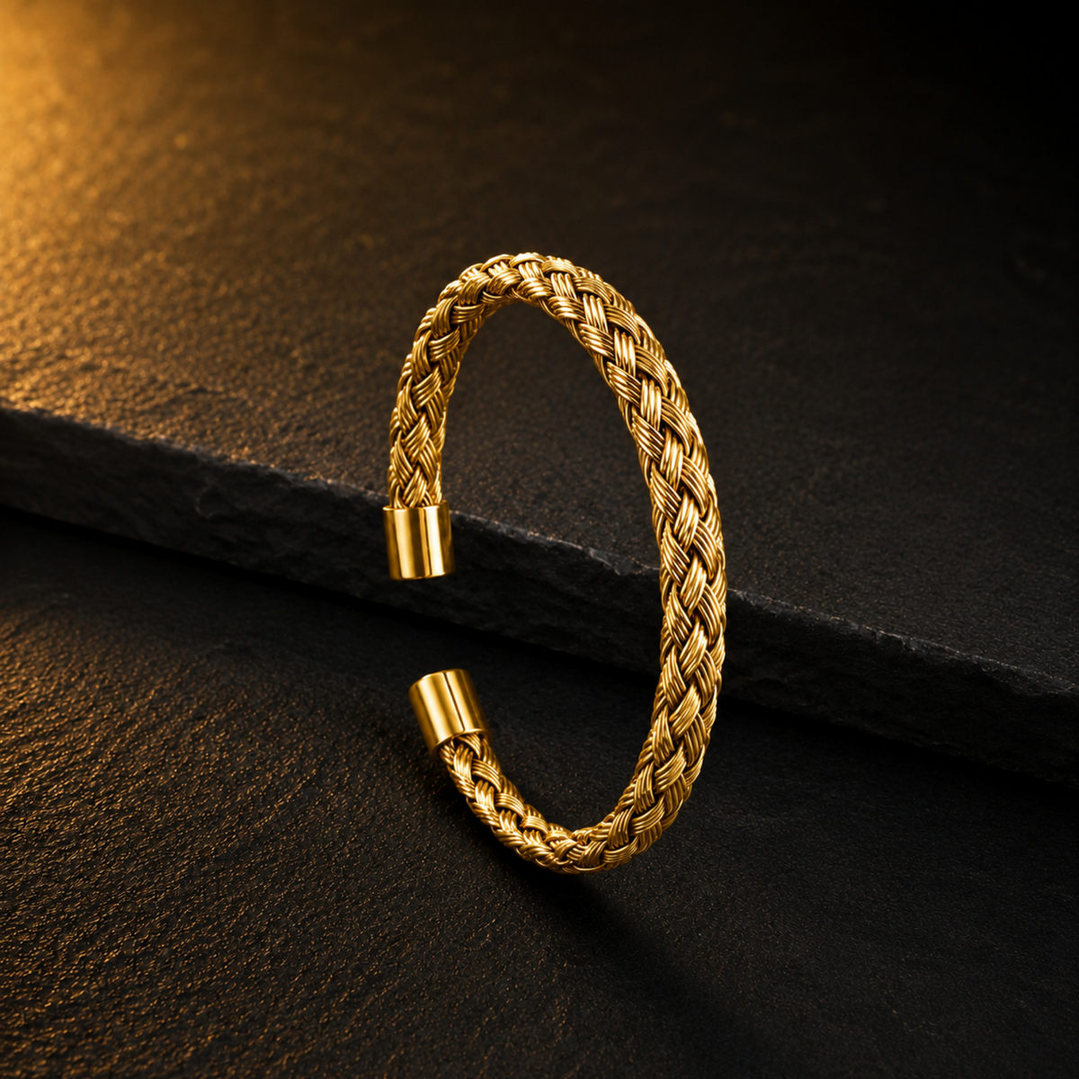 Titan Weave Cuff Bracelet
