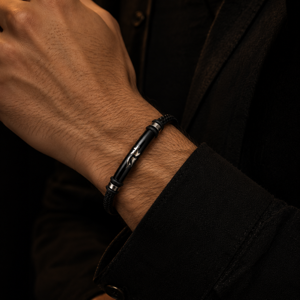 Shadow Kanji Bracelet