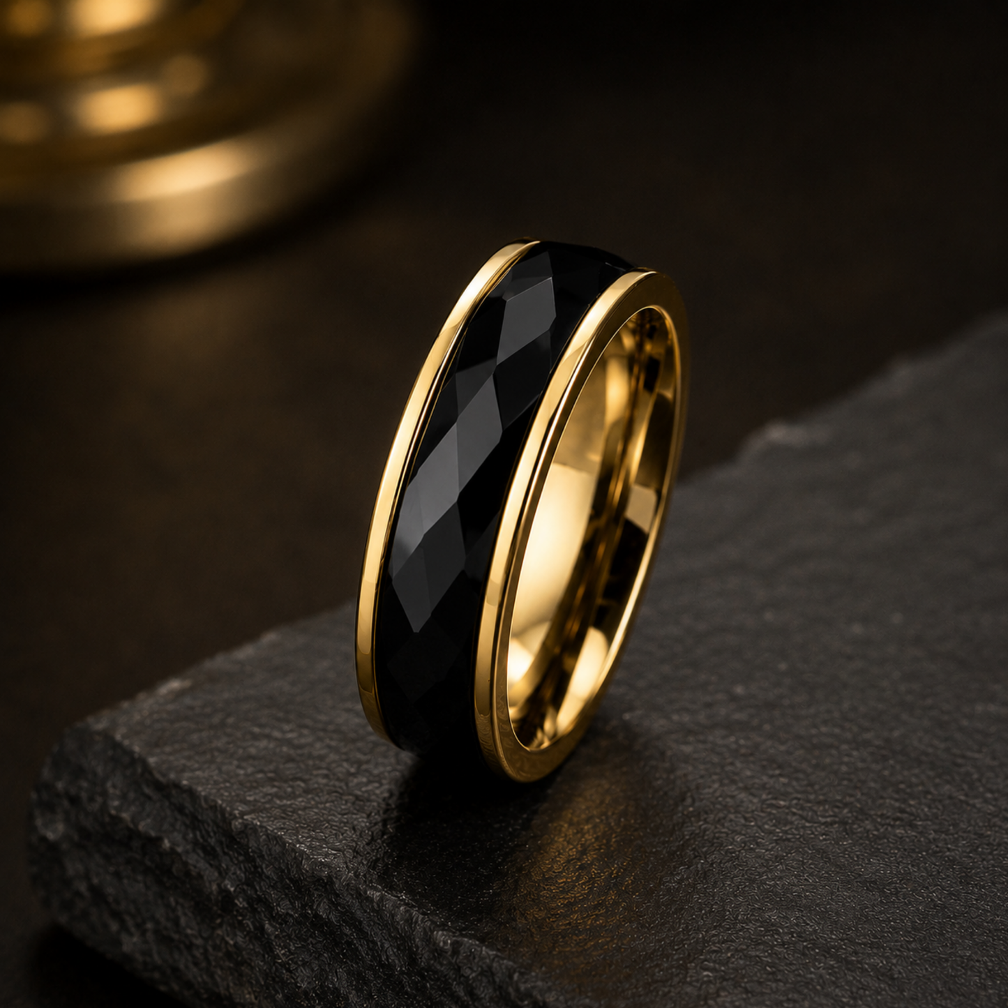Obsidian Edge Ring